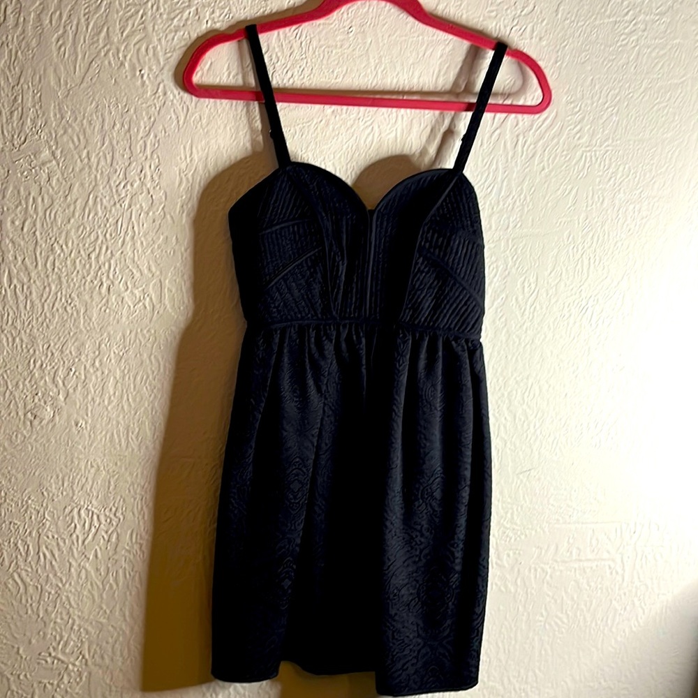 Elegant LIttle black dress with beautiful mandala type pattern